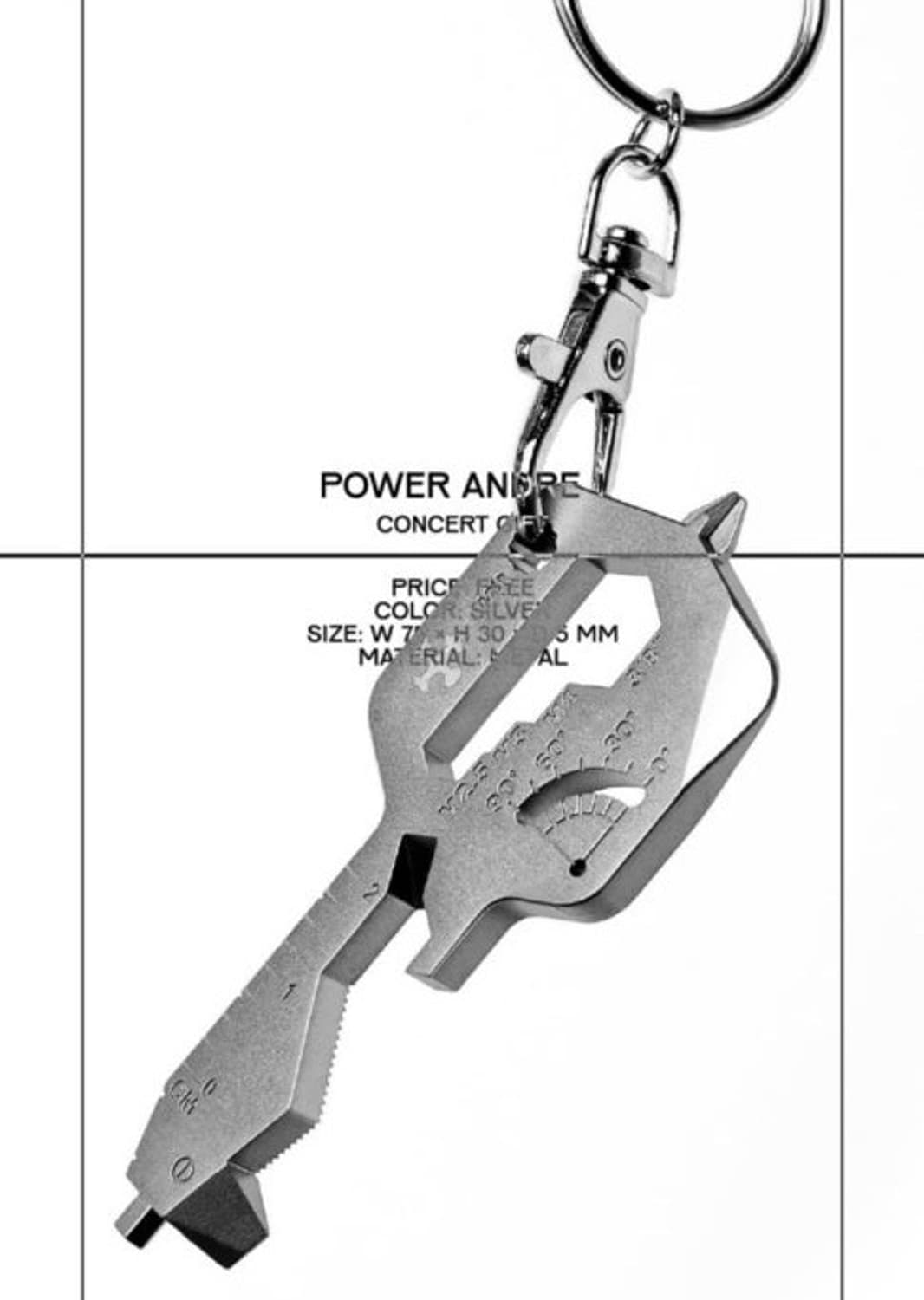 실리카겔 파워앙드레 키링 상품이미지1