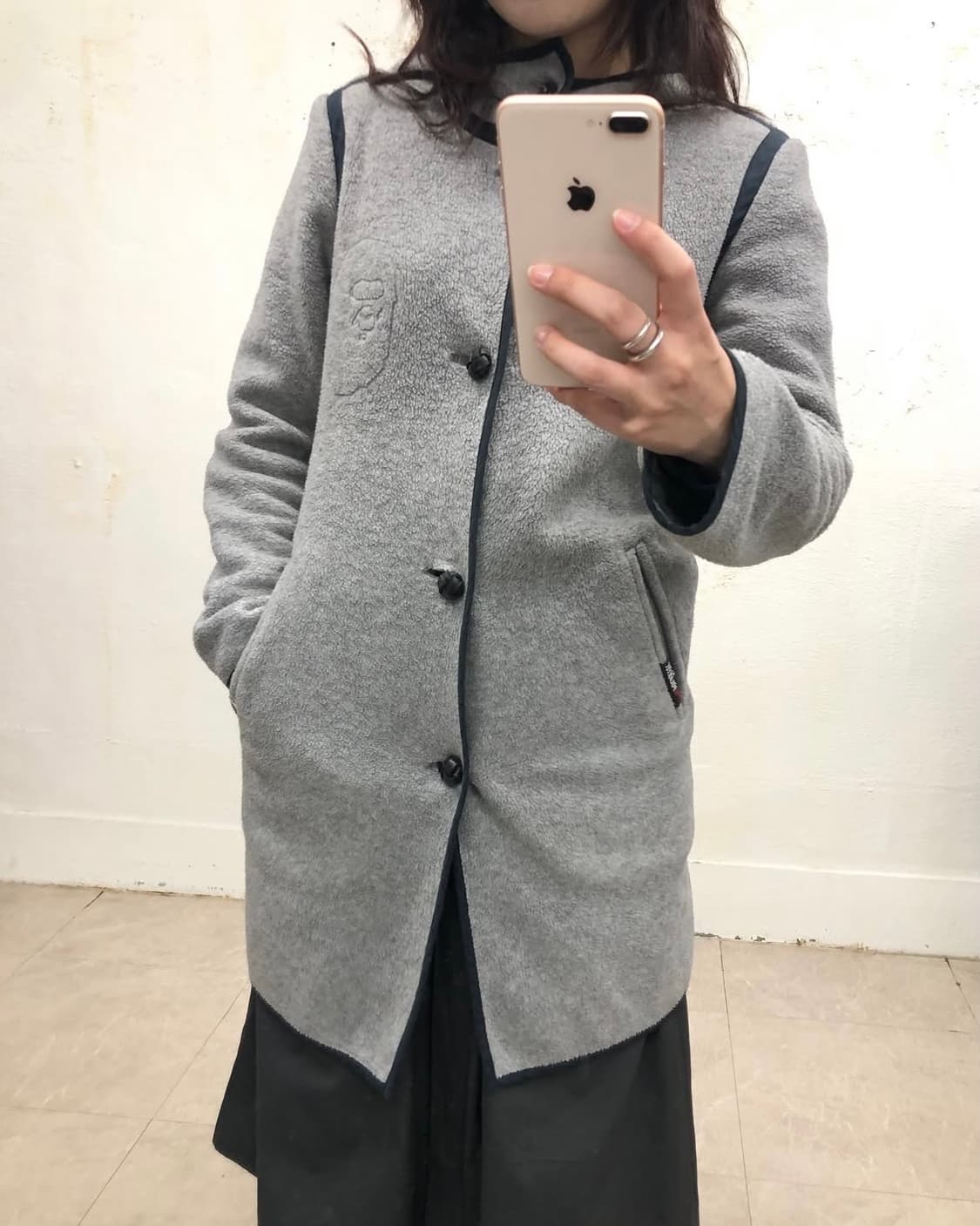 베이프 플리스 코트 야상 상품이미지5