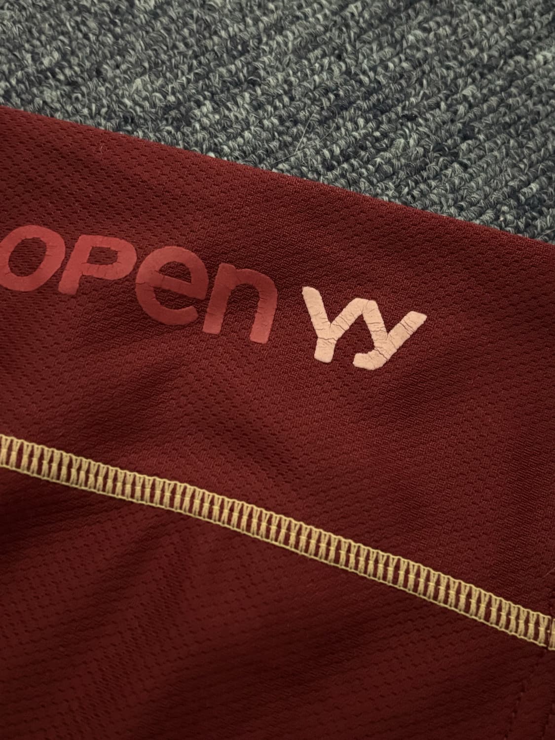 OPENYY CYCLING JERSEY TOP 사이클링져지탑 버건디 상품이미지5
