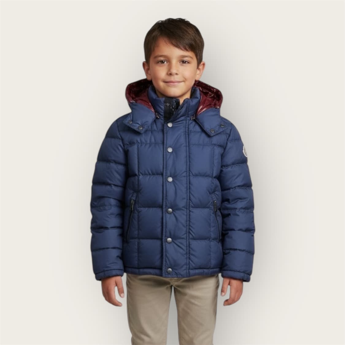 8Y/ 몽클레어 이중레이어 구스다운 후디패딩 상품이미지1