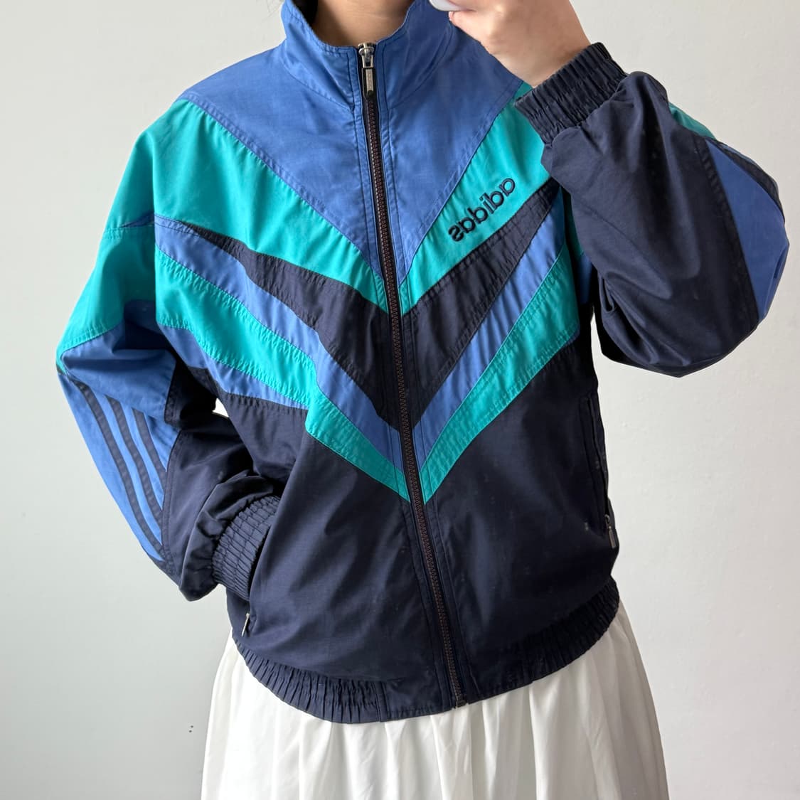 [M] 아디다스 올드스쿨 바람막이 상품이미지2