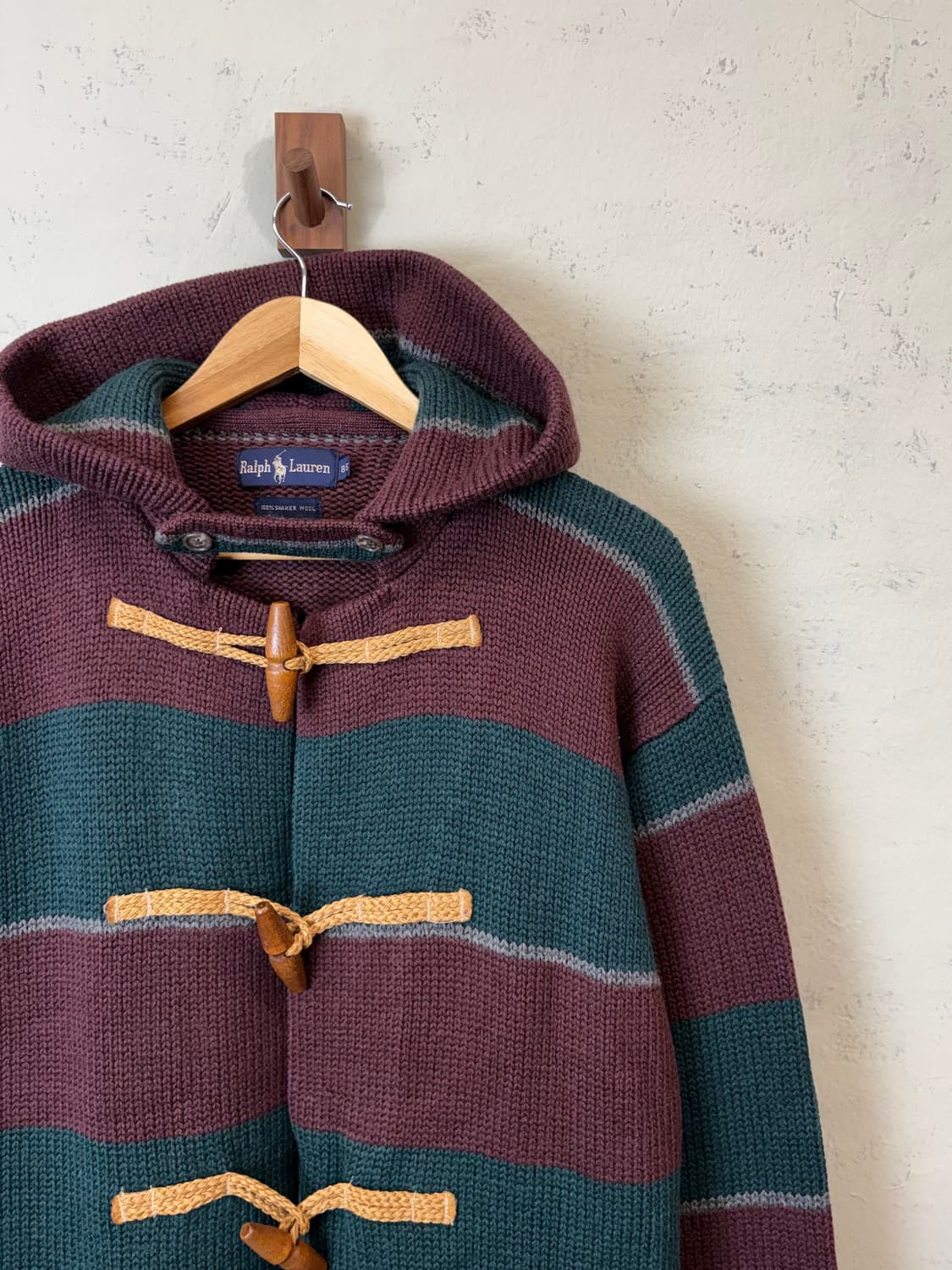 폴로랄프로렌 90s 빈티지 더플 니트 자켓 상품이미지2