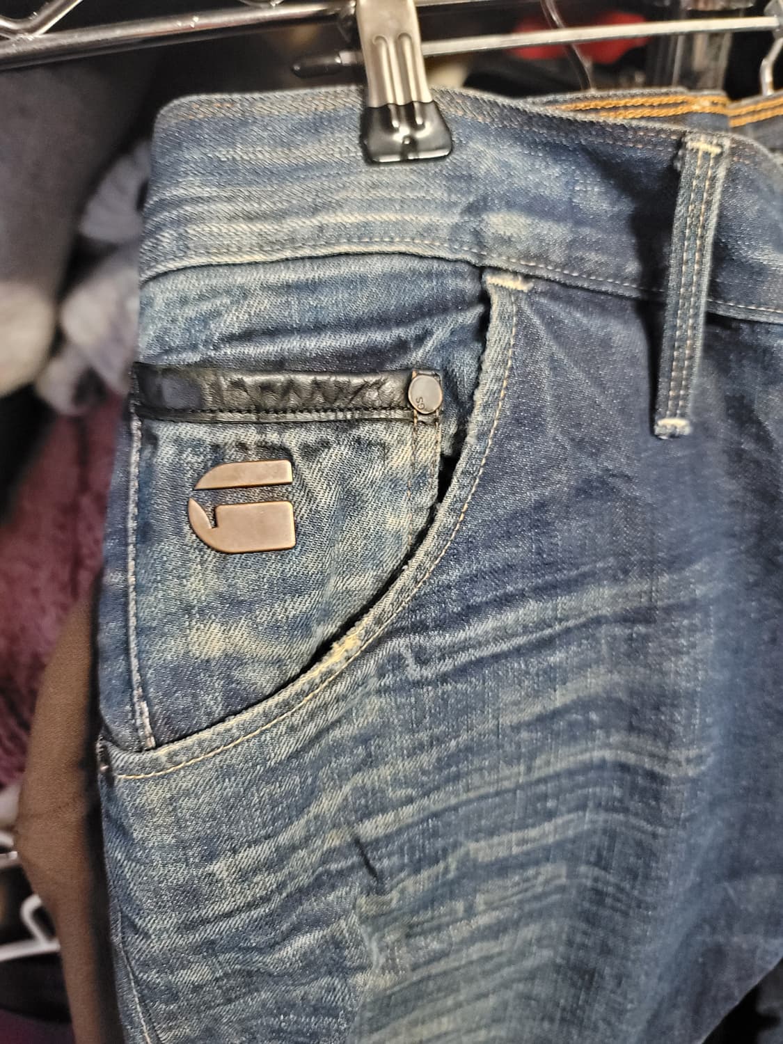 지스타 데님팬츠 상품이미지3