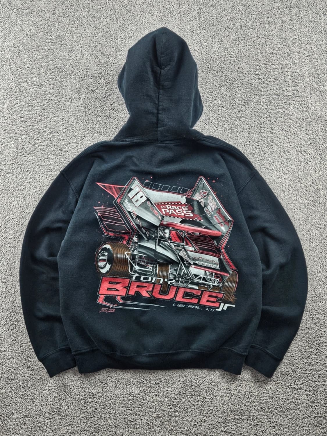 길단 토니 브루스 주니어 레이싱 스웻 후드 티셔츠 ( M )/ 10947 상품이미지1