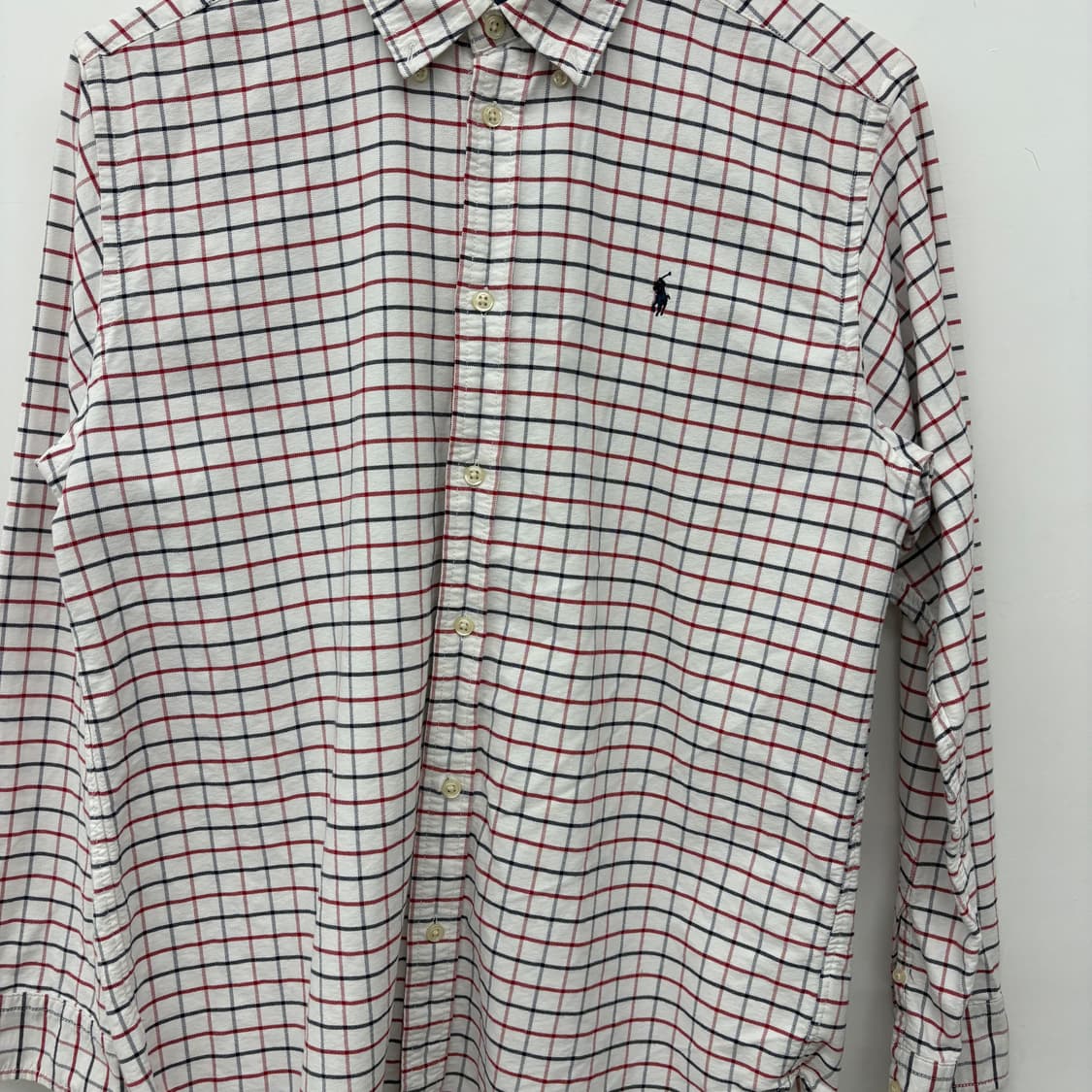 폴로 랄프로렌 체크 긴팔 셔츠 남성 L 상품이미지2