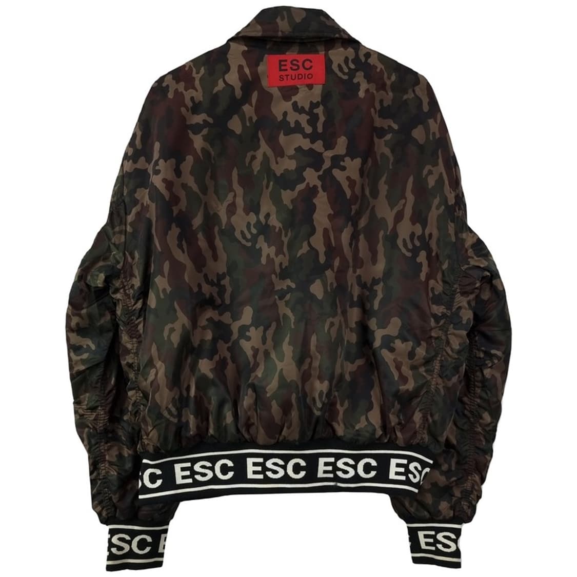 [ESC 스튜디오] 카모 패턴 집업 봄버 자켓 M19249 상품이미지3