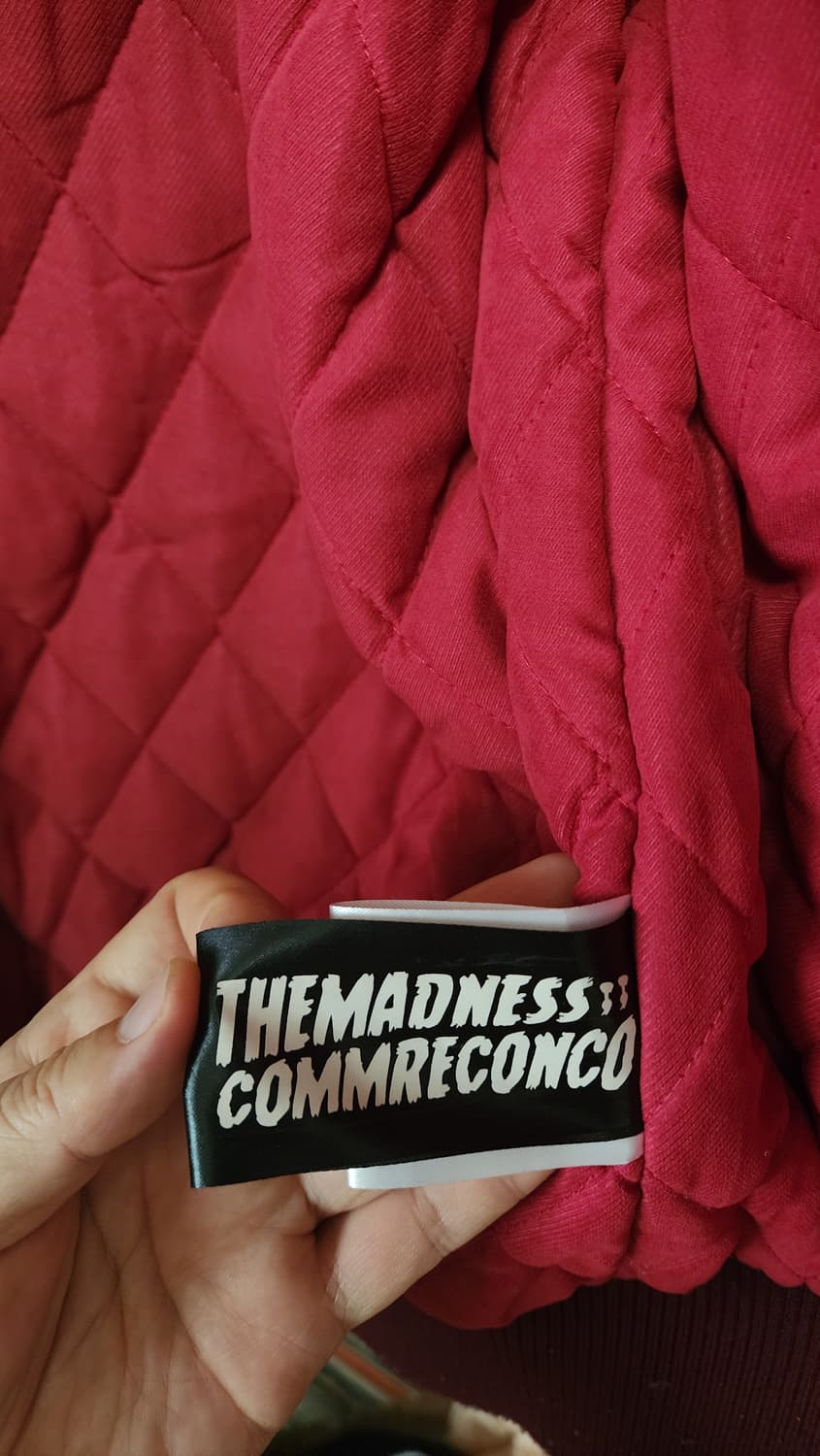 MADNESS 항공 패치 퍼 카라 봄버 자켓 상품이미지8