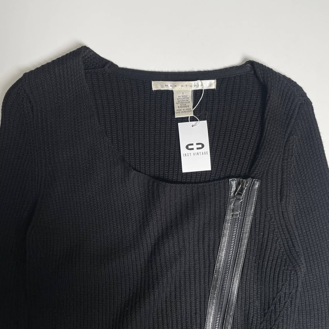 Max studio 코튼 레이온 블렌드 집업 자 상품이미지5