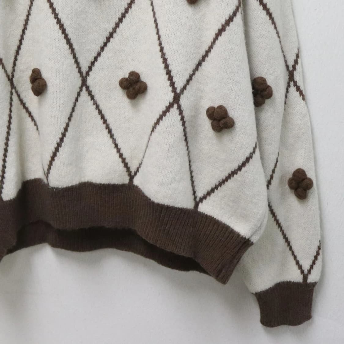 지알엘 폼폼 플라워 니트 62137 상품이미지4