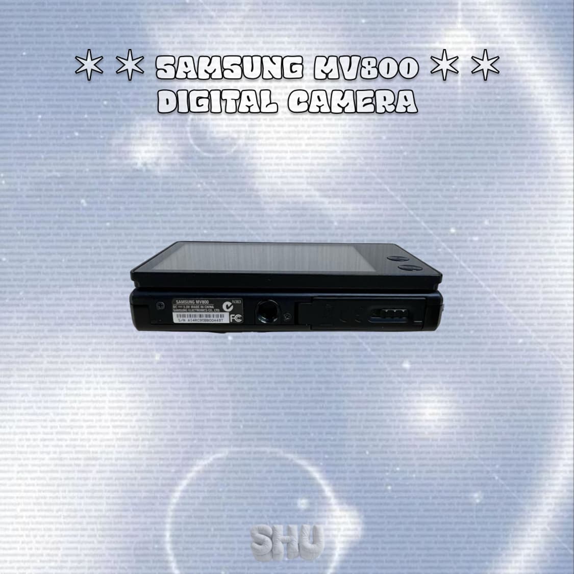 삼성 미러팝  MV800 빈티지 디카 디지털카메라 블랙 상품이미지7