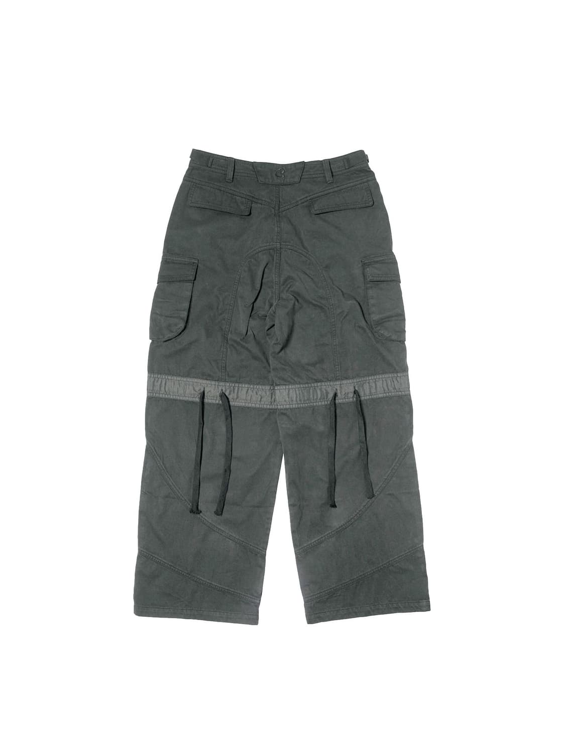 SUU WASHED POCKET PANTS-ASH KHAKI 1 상품이미지2