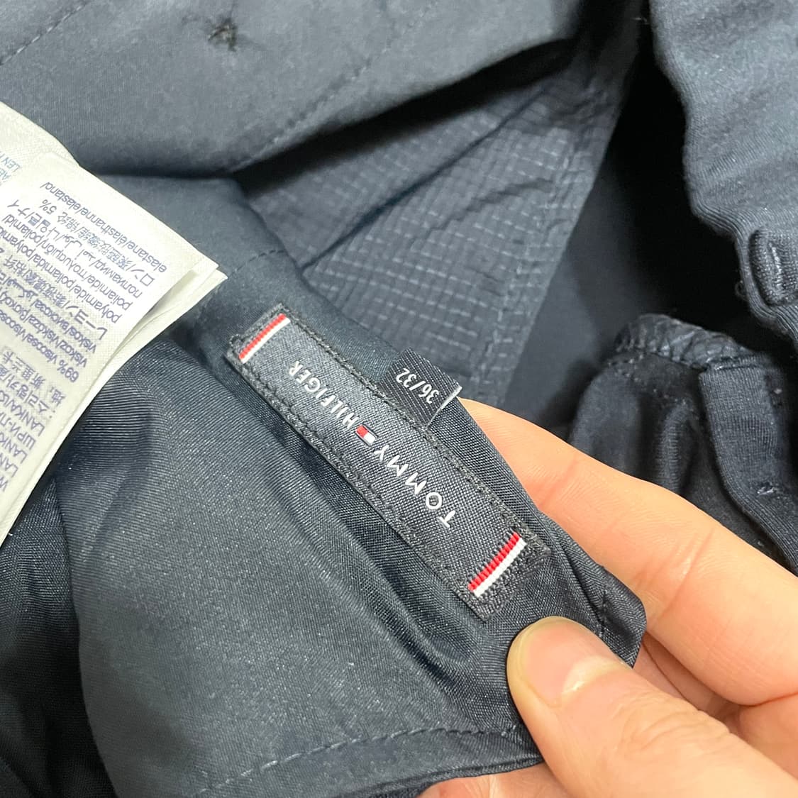 타미힐피거 네이비 밴딩슬랙스 팬츠 남성36/32 상품이미지6