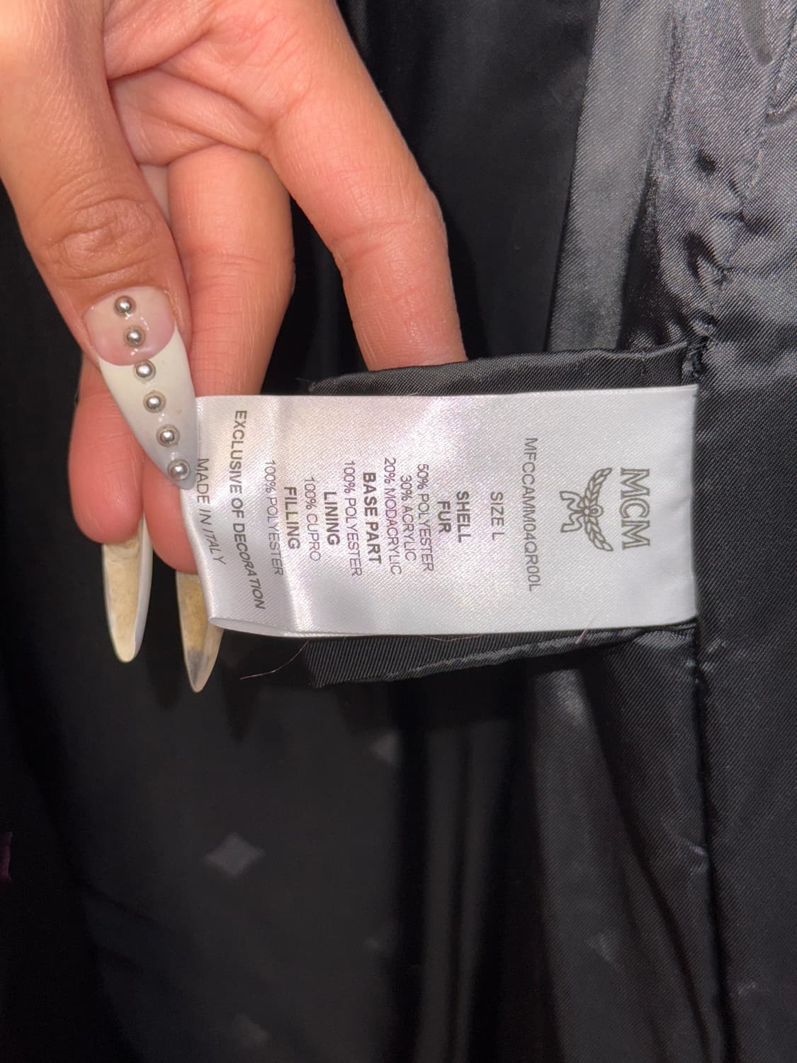 MCM hot pink faux fur coat jacket (새제품) 상품이미지6