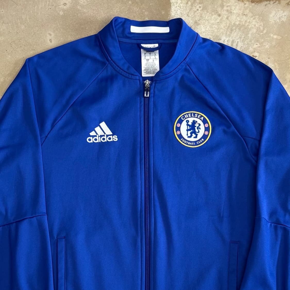 S 아디다스 첼시 빅로고 블루 트랙탑 상품이미지1