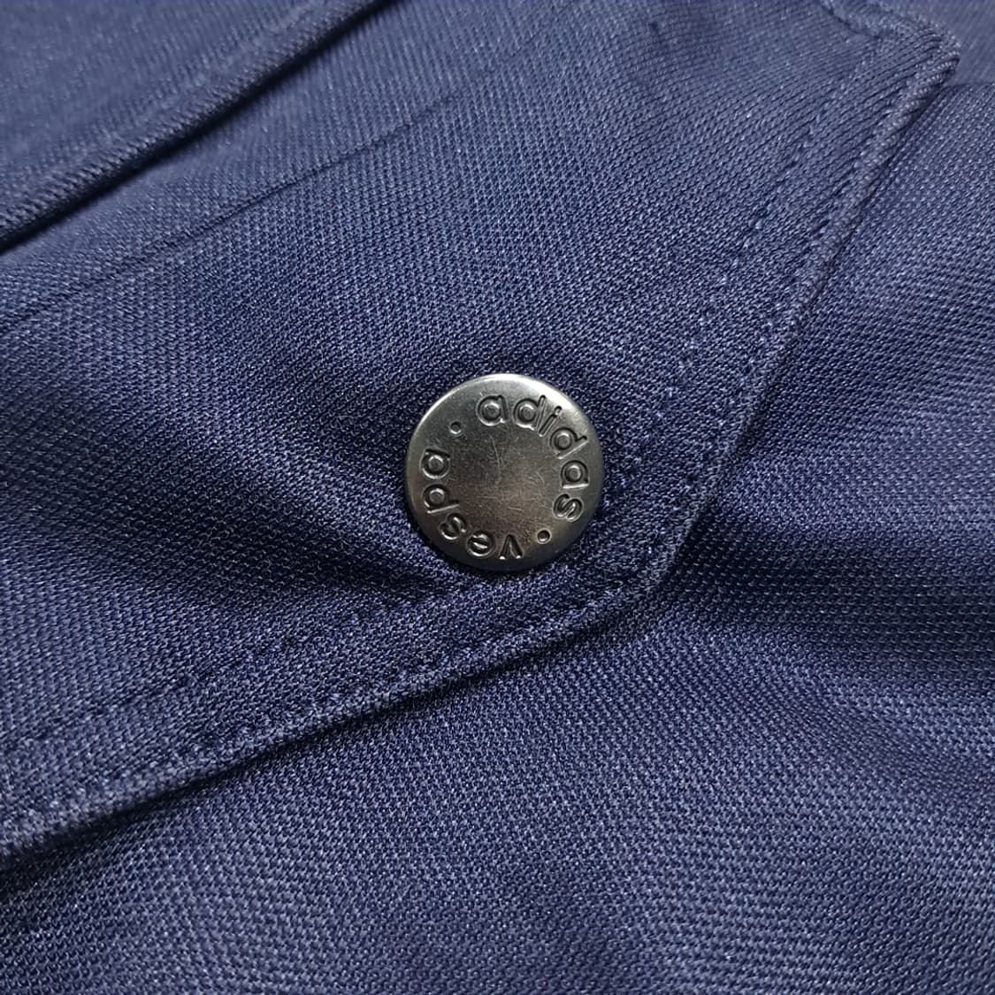 CL938 XL 아디다스x베스파 00s 코튼혼방 네이비 집업자켓 상품이미지6
