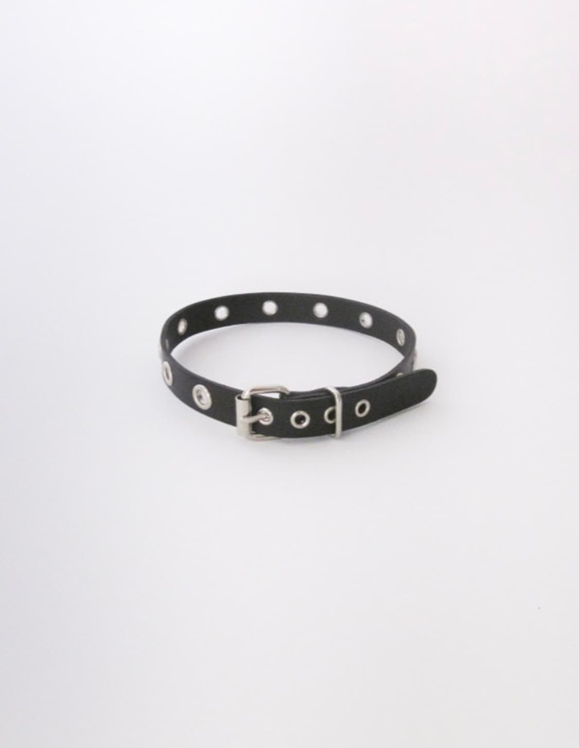 버클 레더 초커 목걸이 펑크 상품이미지3