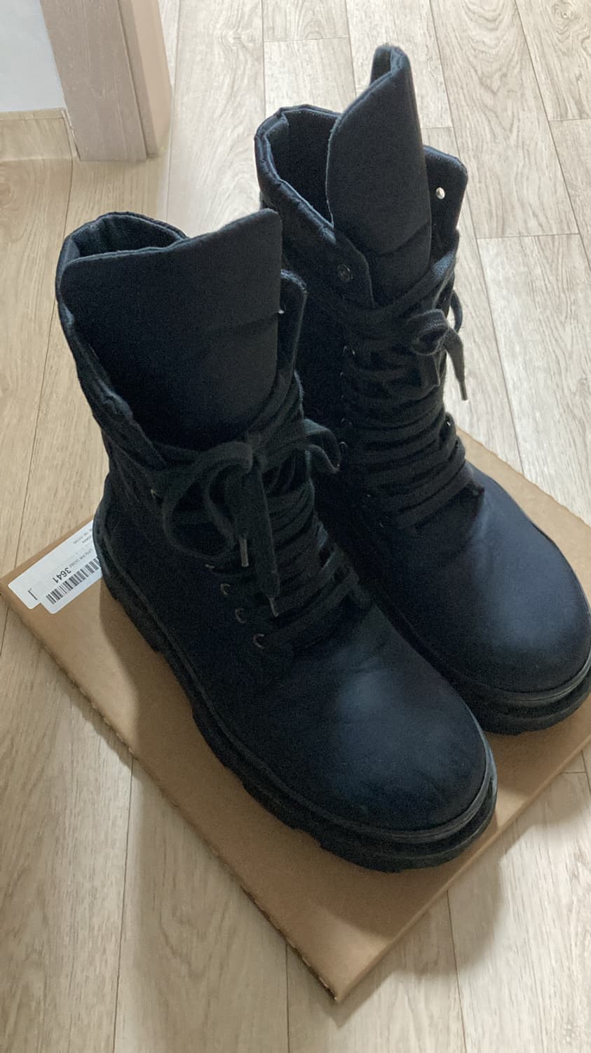 [42] 릭오웬스 아미 메가투스 레이스업 부츠 상품이미지1