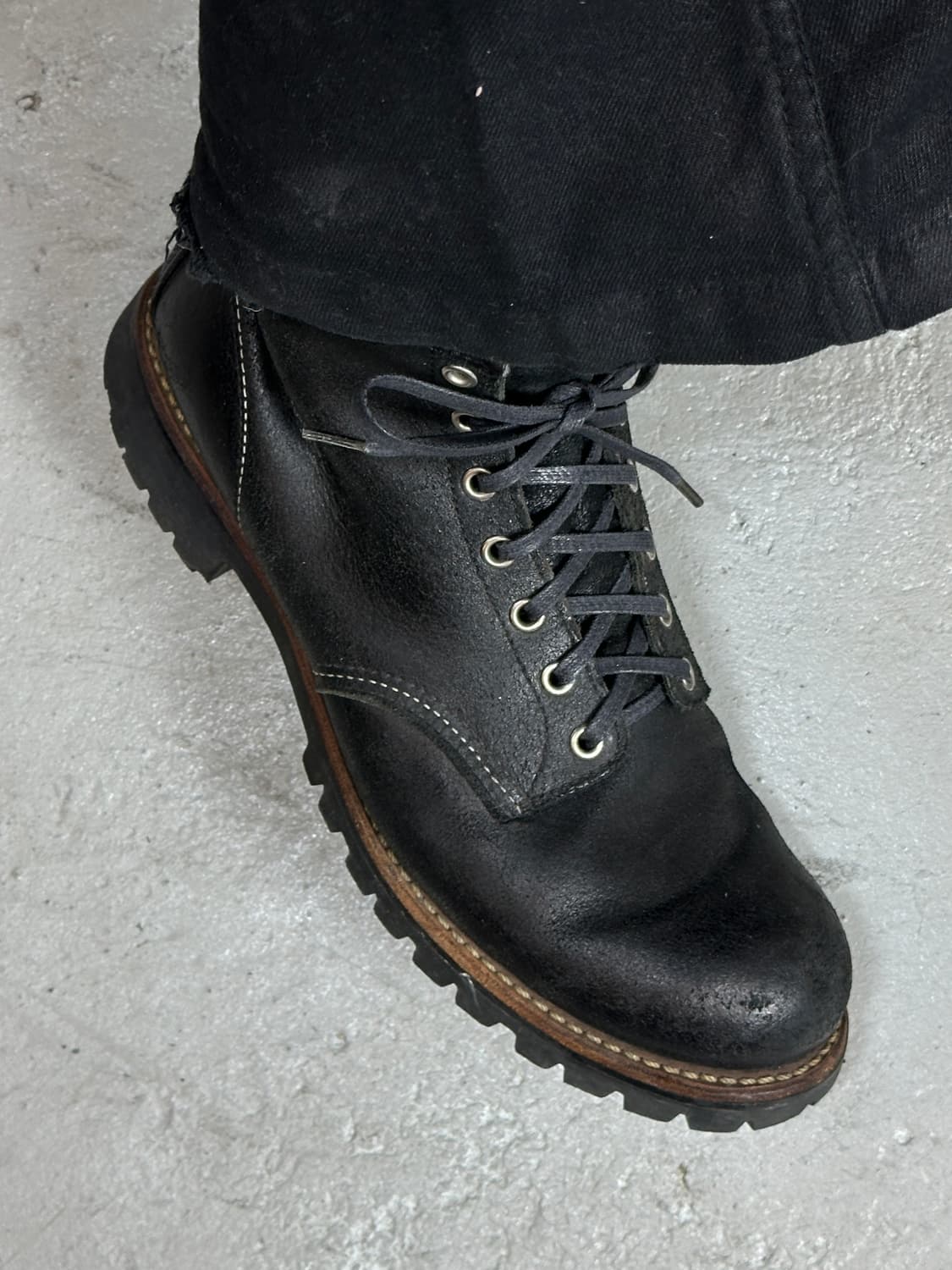 OG USA Made 레드윙 2948 러프아웃 스웨이드 러프넥 상품이미지2