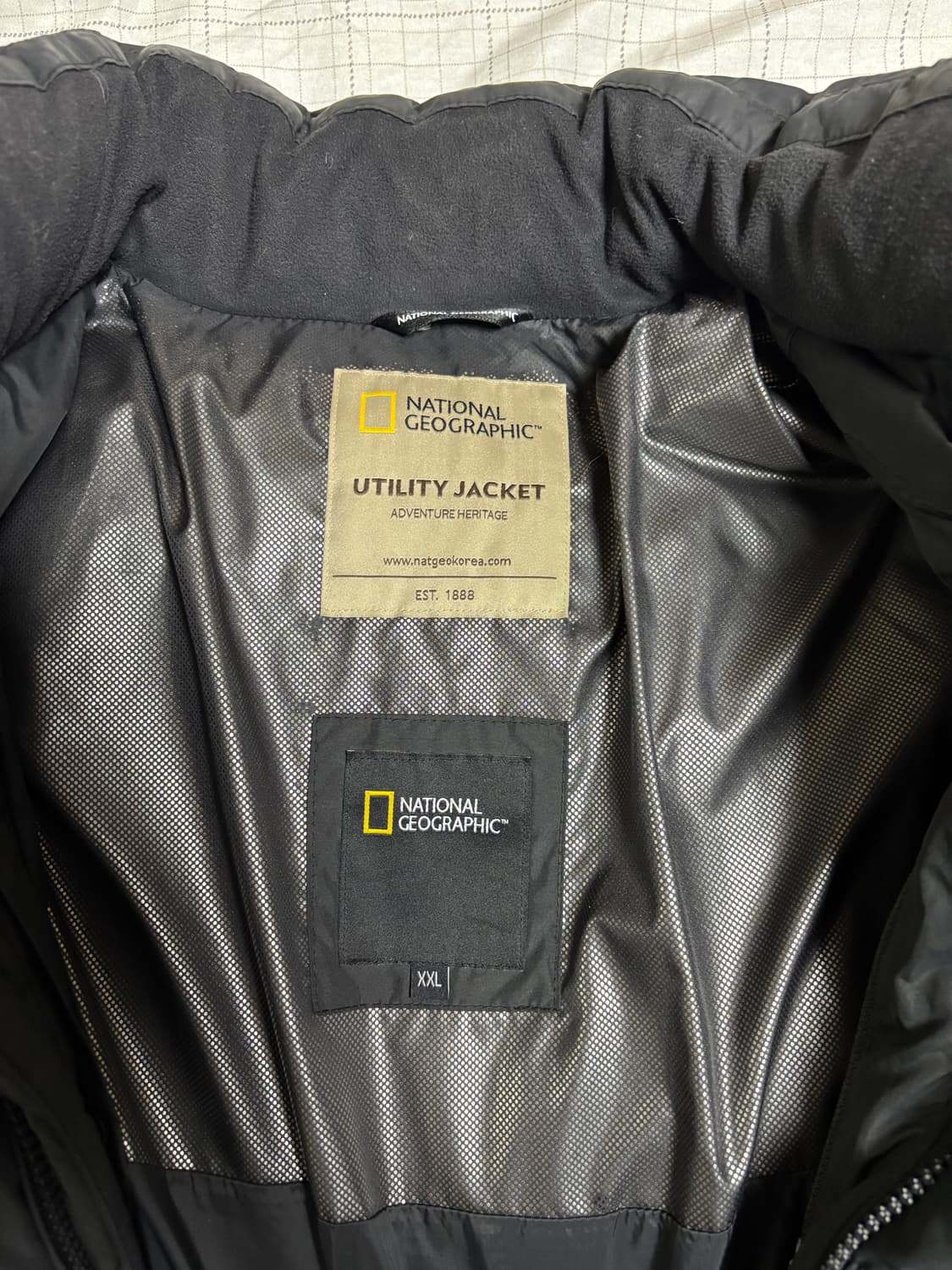 내셔널지오그래픽 유틸리티 다운 패딩 블랙 XXL 상품이미지3