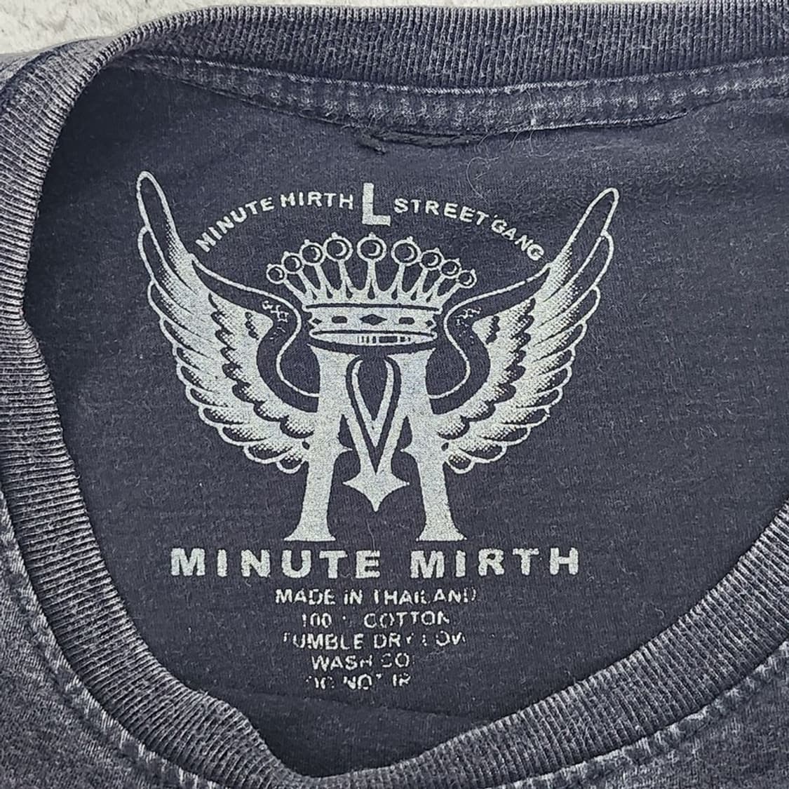 MINUTE MIRTH 피그먼트 반팔 L 상품이미지5