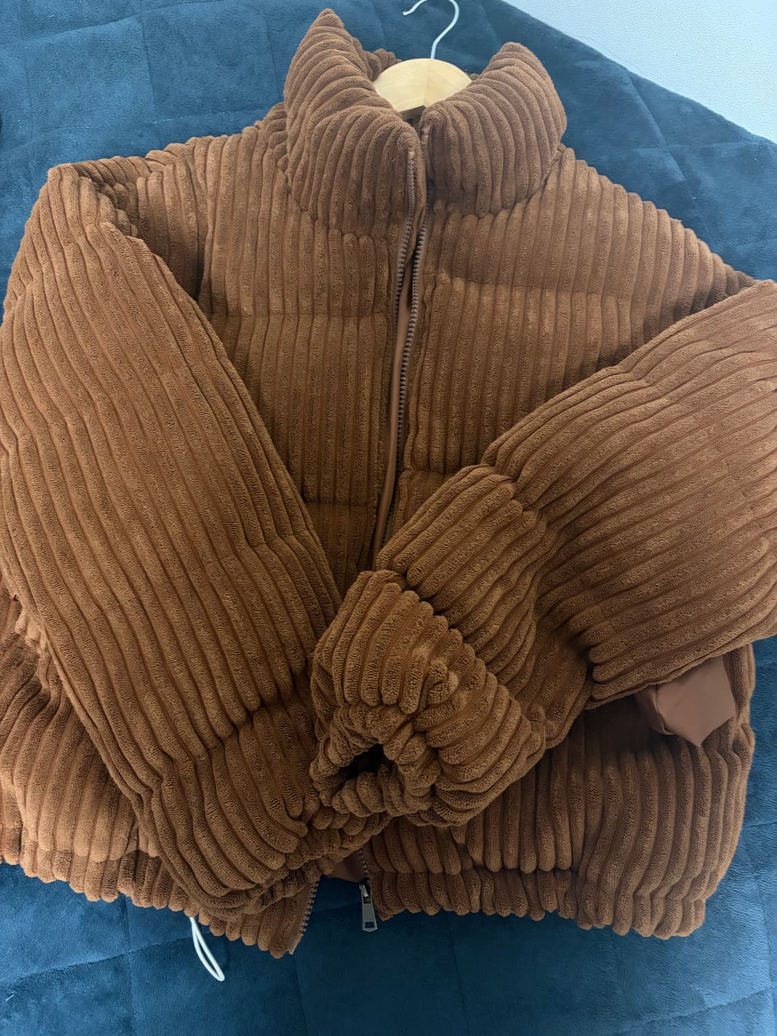 코듀로이 패딩 상품이미지1