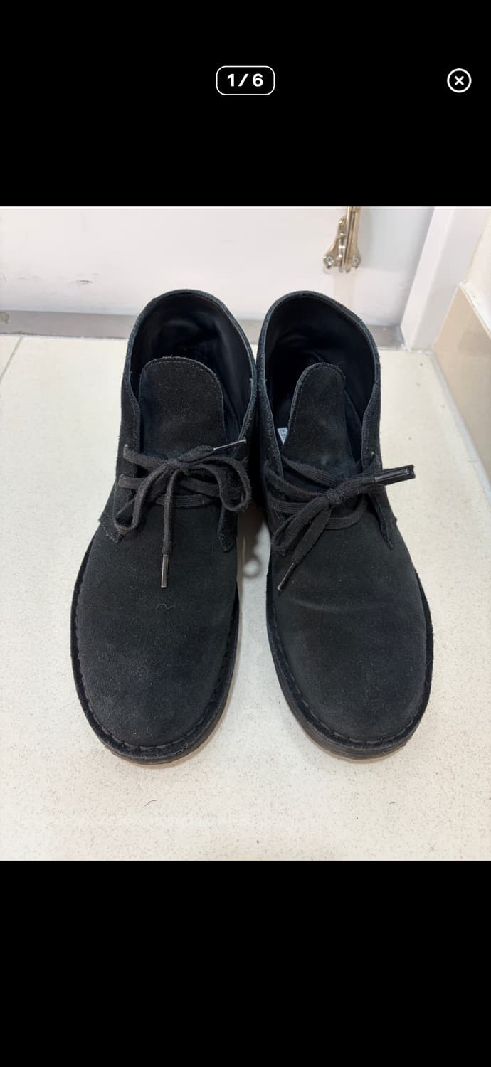 클락스(24FW) 데저트 부츠 GTX black 44 상품이미지1