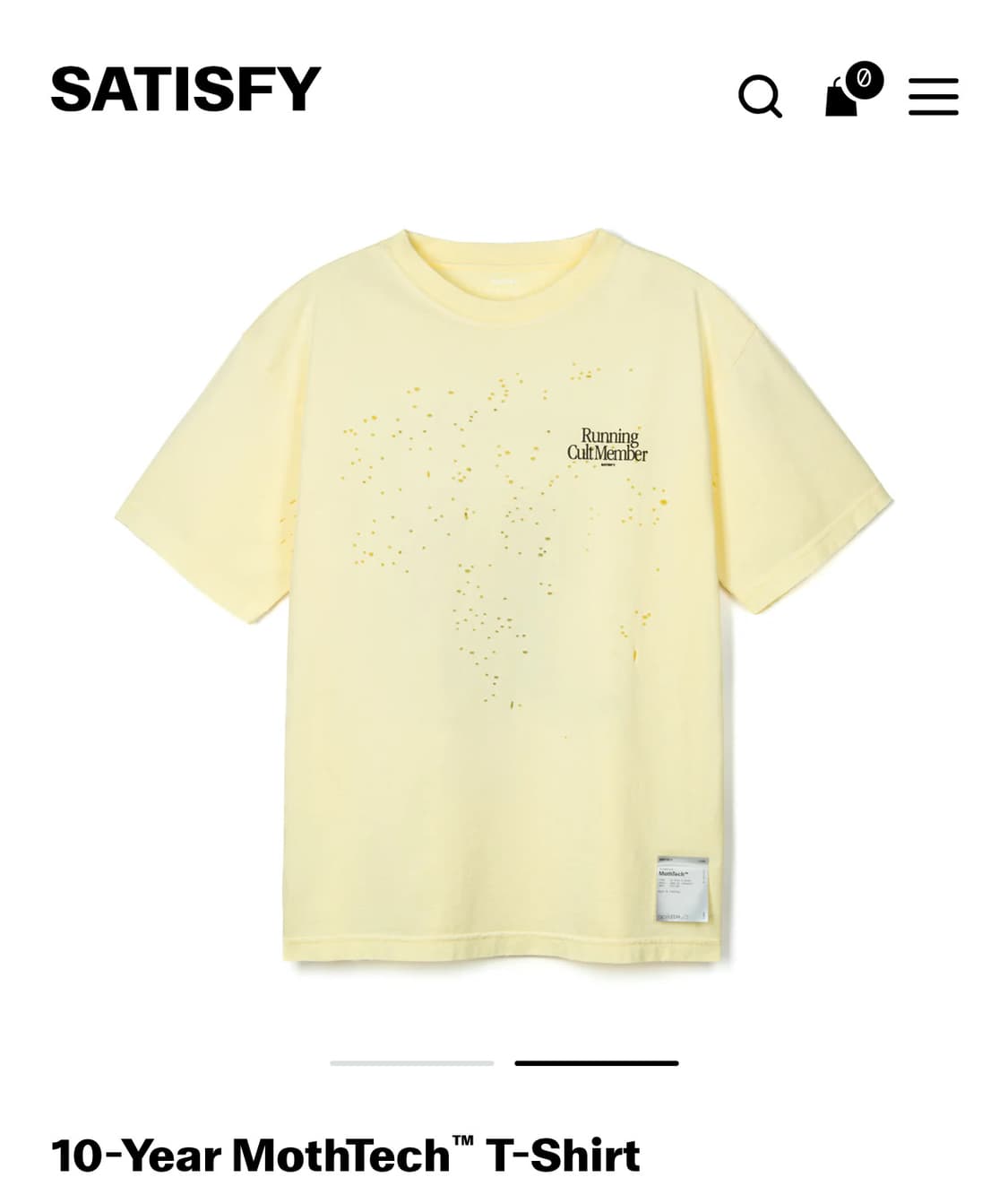 10-Year MothTech T-Shirt L사이즈 판매합니다. 상품이미지2