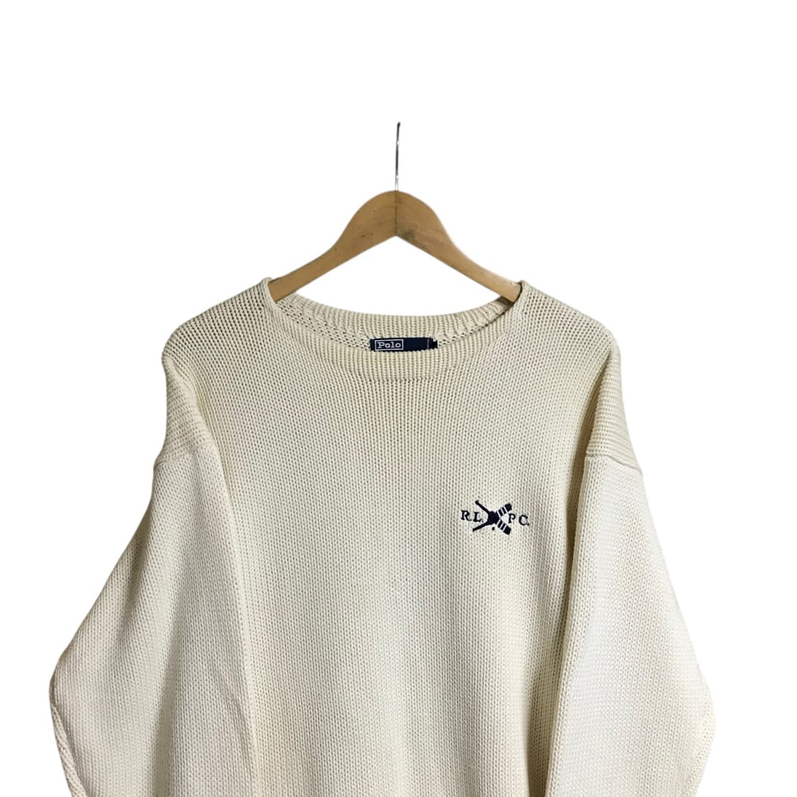 폴로 랄프로렌 90s 일제 코튼 니트 상품이미지2