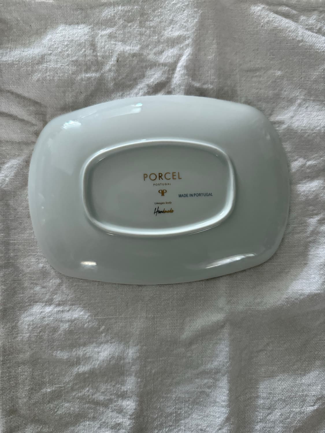 가격내림) PORCEL 포르셀 포르투갈 핸드메이드 금장 접시 상품이미지2