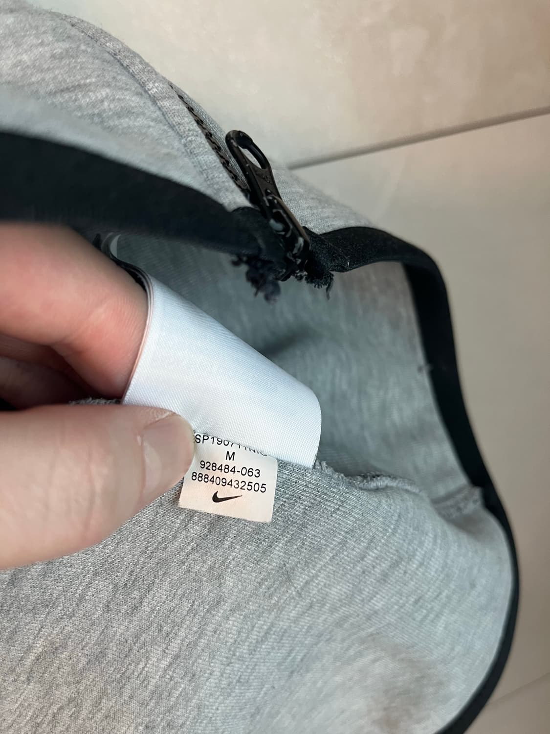 나이키 테크팩 후드집업 그레이 (M size) 상품이미지6