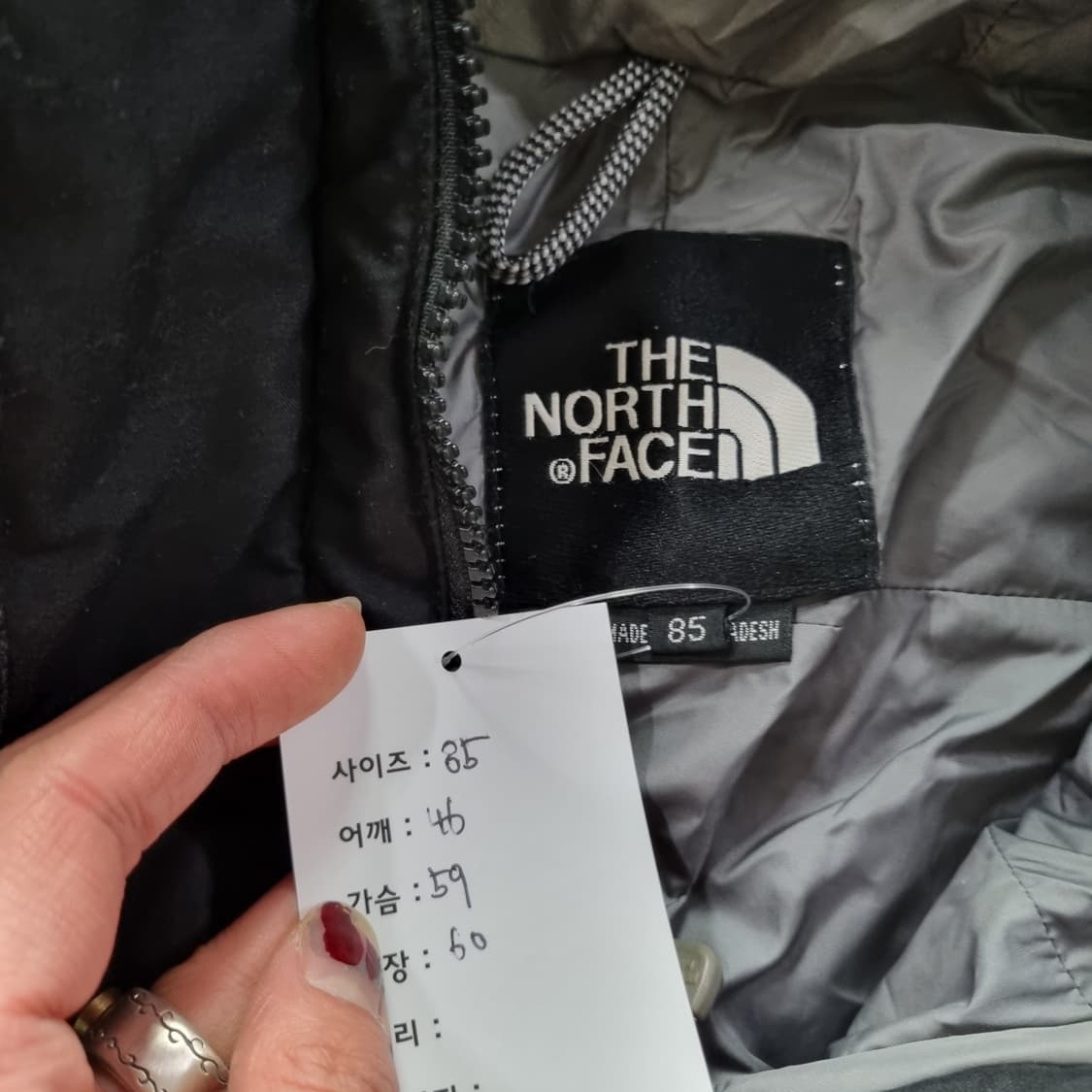 노스페이스 퍼 다운 패딩  상품이미지4