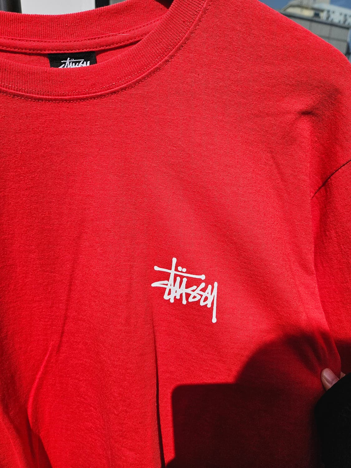 스투시 롱슬리브 레드 상품이미지3