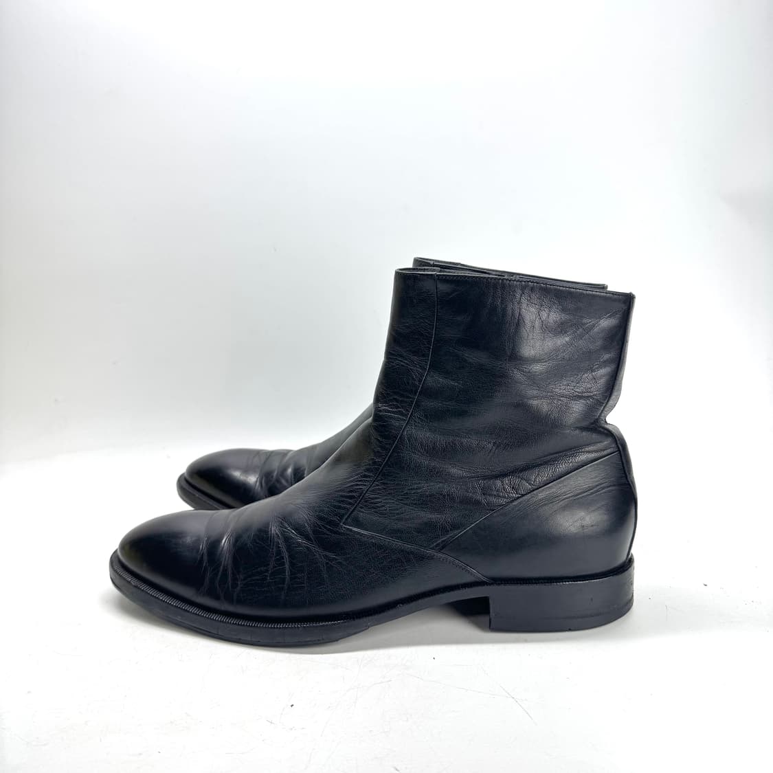 260)발리 빈티지 집업 레더 부츠 상품이미지2