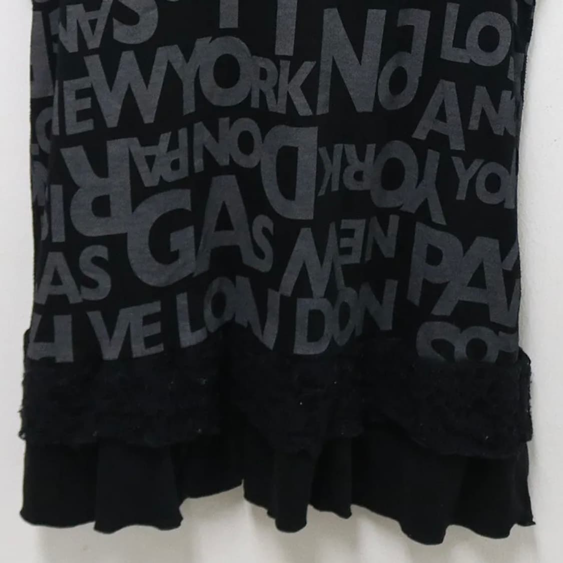 빈티지 펑크 레이어드 원피스 상품이미지4