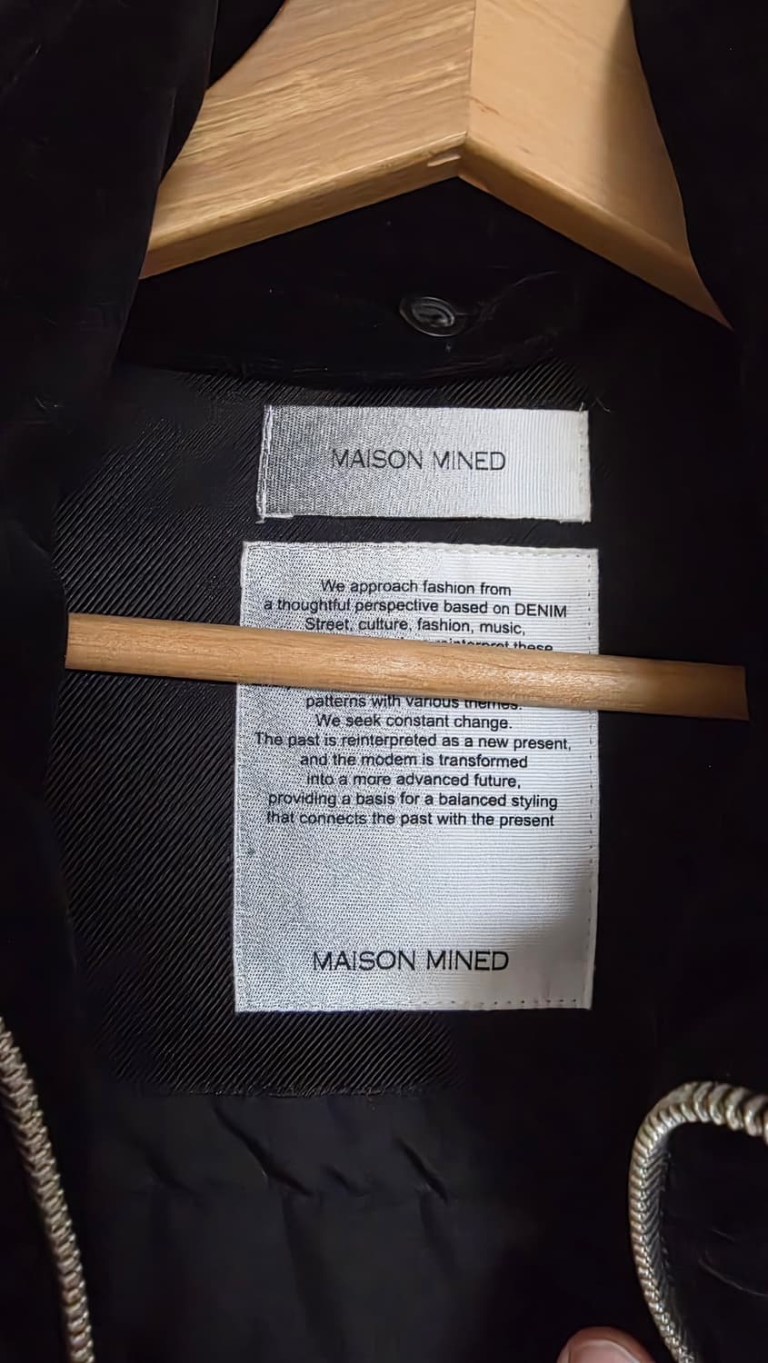 [신품급] 메종미네드 패딩 코트 상품이미지7