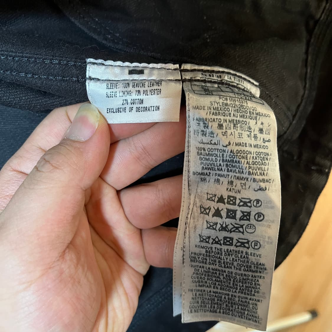 2013 Guess × Tiësto 스터드 트러커 자켓 상품이미지9