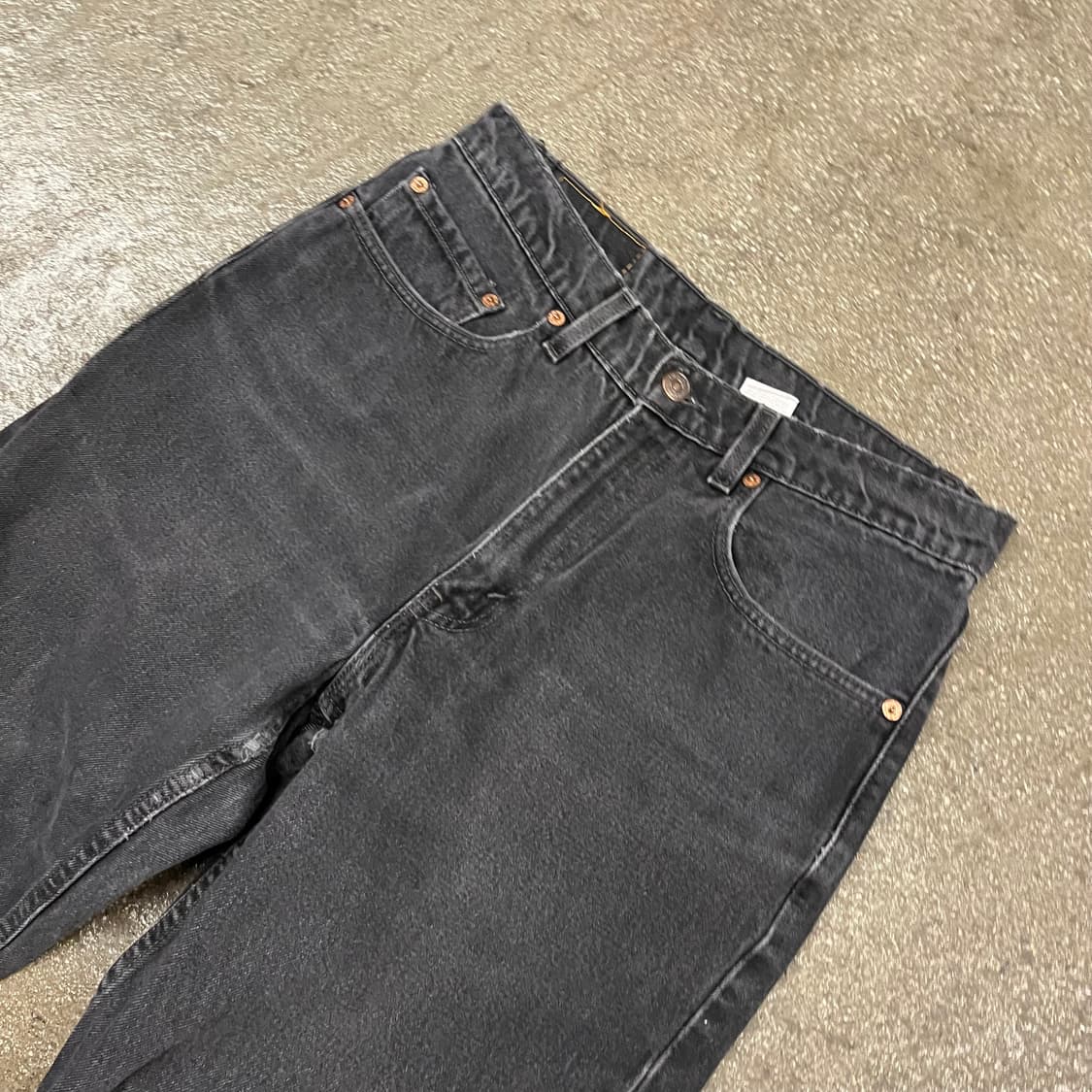 90s USA 리바이스550 블랙진 (30“) 상품이미지4