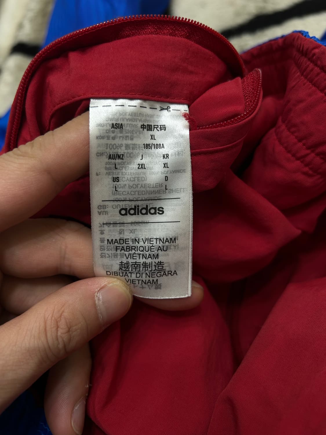 [XL]아디다스 22-23 스페인 앤섬 양면 바람막이 상품이미지7