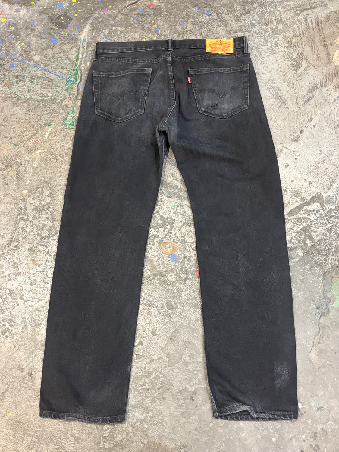 리바이스 505 레귤러 스트레이트 블랙 상품이미지7