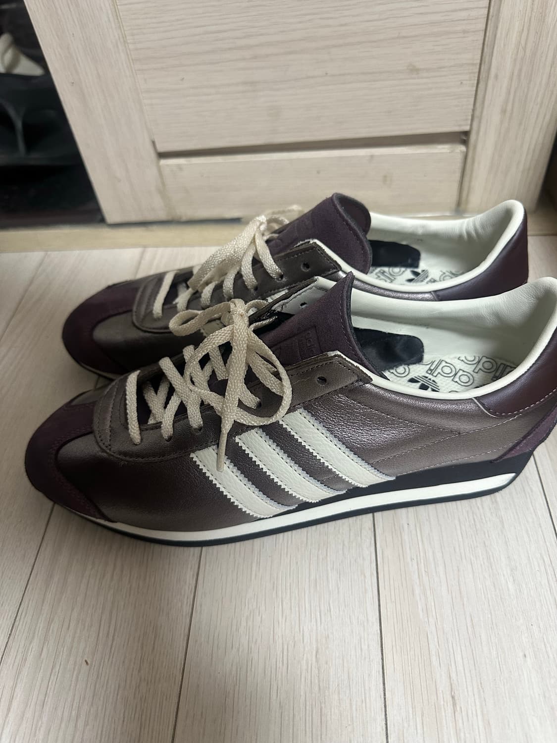 아디다스 Adidas Country OG Brown Off White 상품이미지4