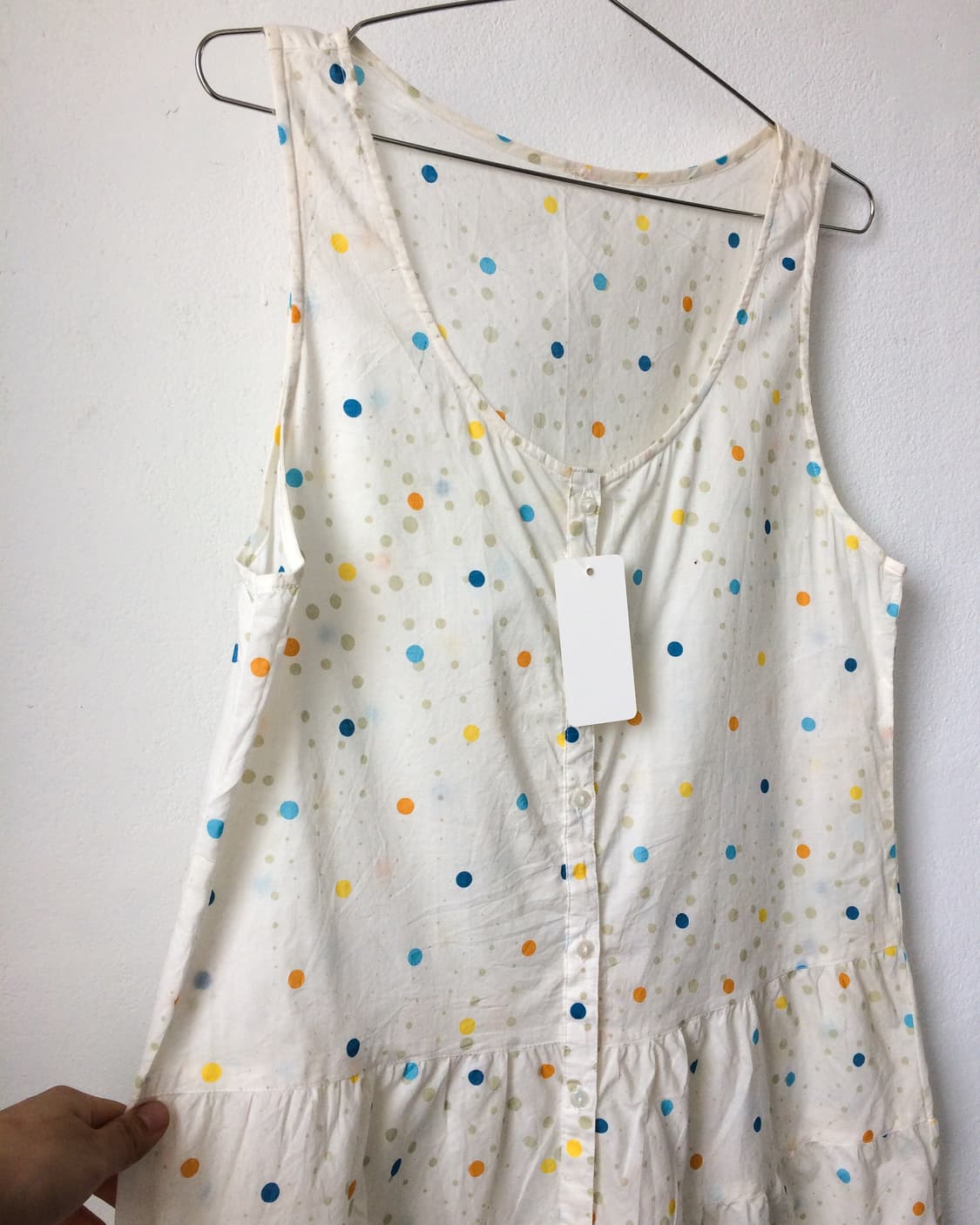 Dot pattern sleeveless 상품이미지6