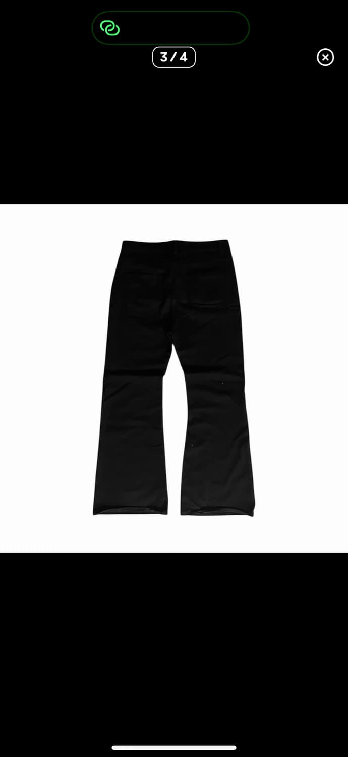 Dnsr black flare denim  상품이미지3