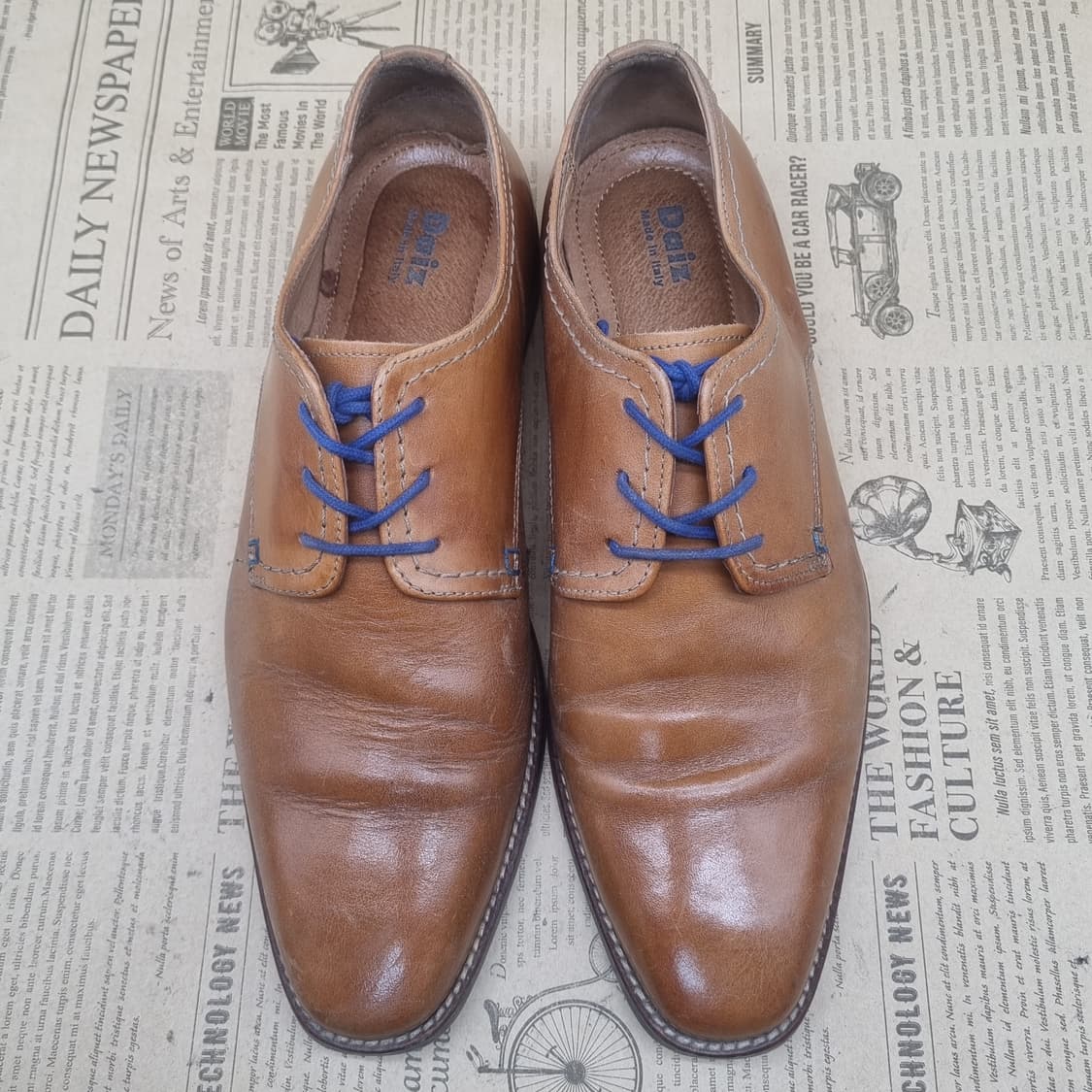 데이즈 소가죽 남성구두 실사이즈 245 상품이미지2