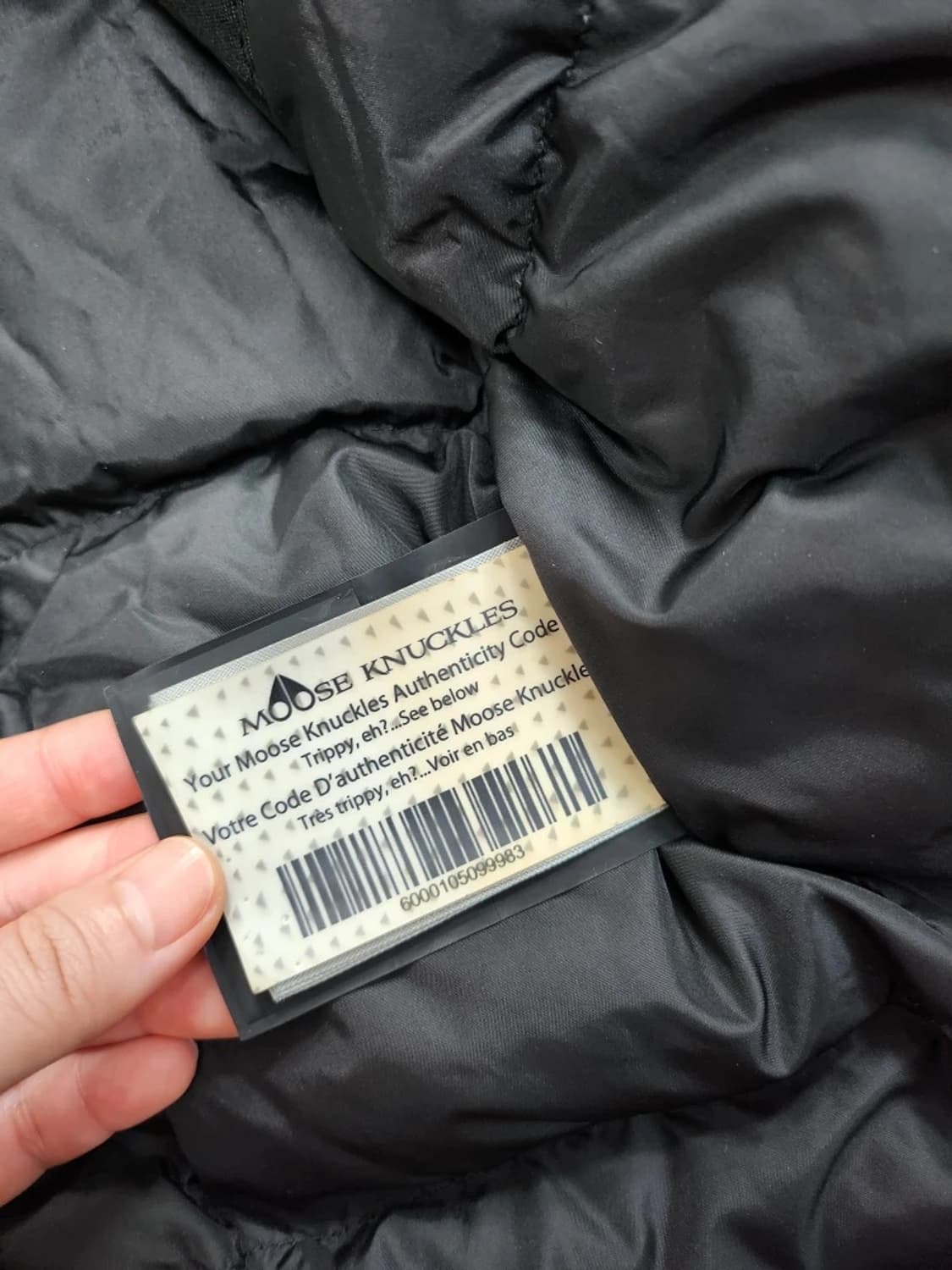 정품 무스너클 패딩 판매합니다 [드라이 클리닝 완료] 상품이미지3