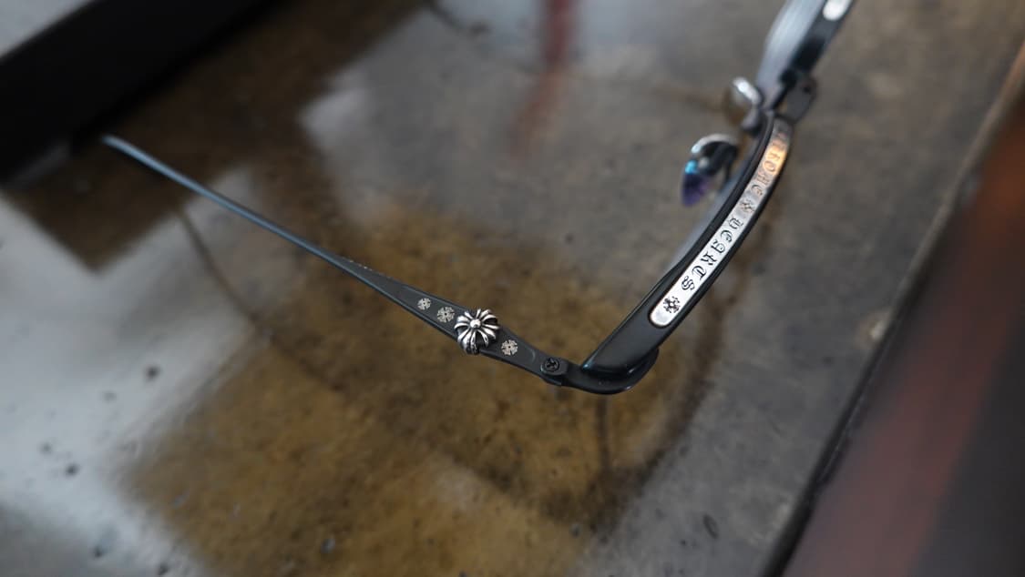 크롬하츠 슬런트레딕션1 맷블랙/MBK 안경 상품이미지8