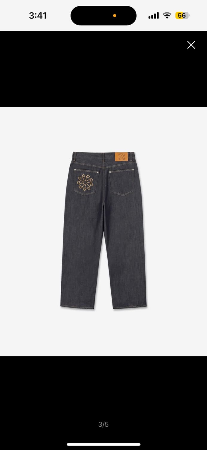 9999아카이브 Linking Wide Denim Pants 1size 상품이미지2