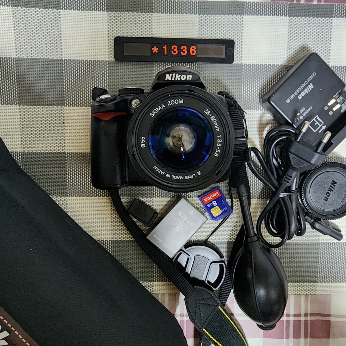 니콘 D5000 디지털카메라 가방세트 상품이미지1