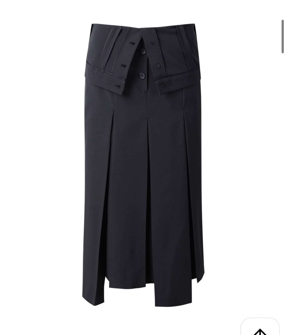턴오버 스커트 턴업 스커트 Turnover Waist Skirt 상품이미지1