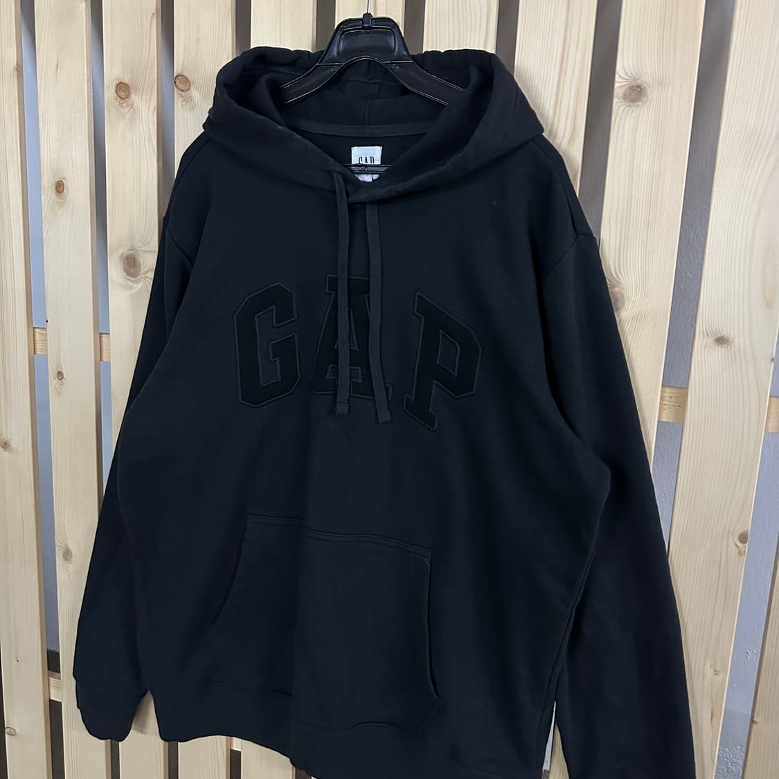 (L) GAP 갭 블랙 후드티 상품이미지2