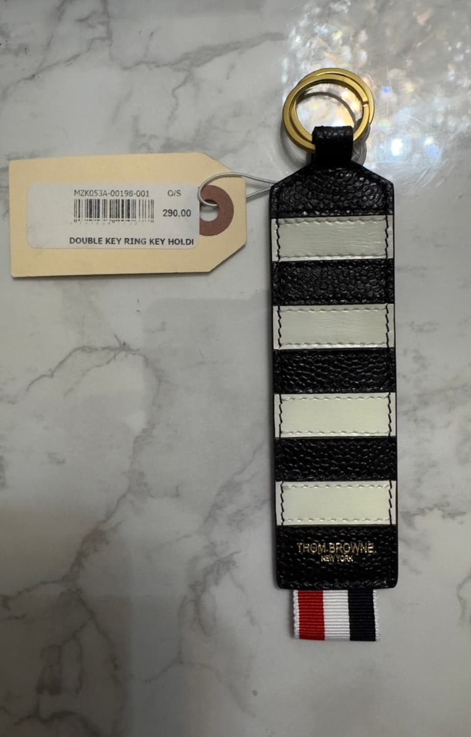 톰브라운 더블 키링 상품이미지2